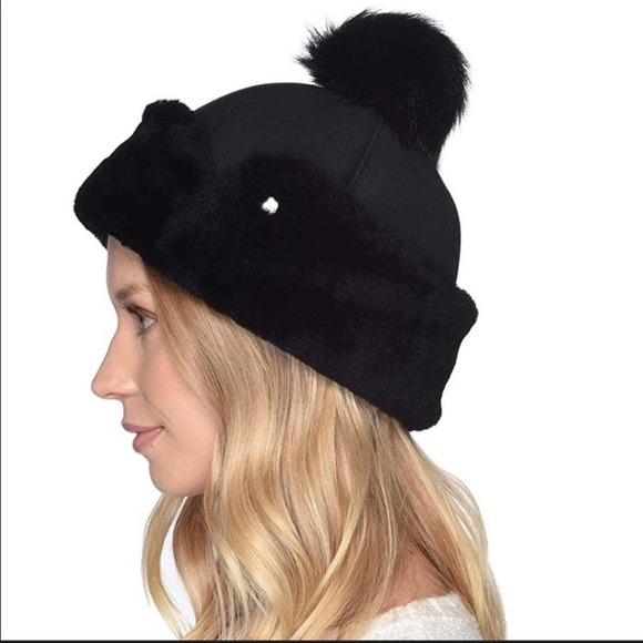 UGG Shearling Hat Large/ X LARGE Sheepskin Hat L/XL NWT - Picture 2 of 4